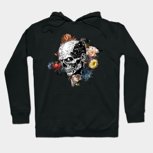 Skull and Flowers Hoodie